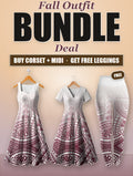 "Kapa" 2 Dresses + Free Leggings