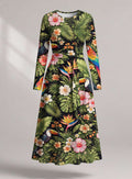 "Kasuku" Viscose Midi Dress Promo