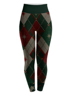 "Kengele" Christmas Leggings — flat