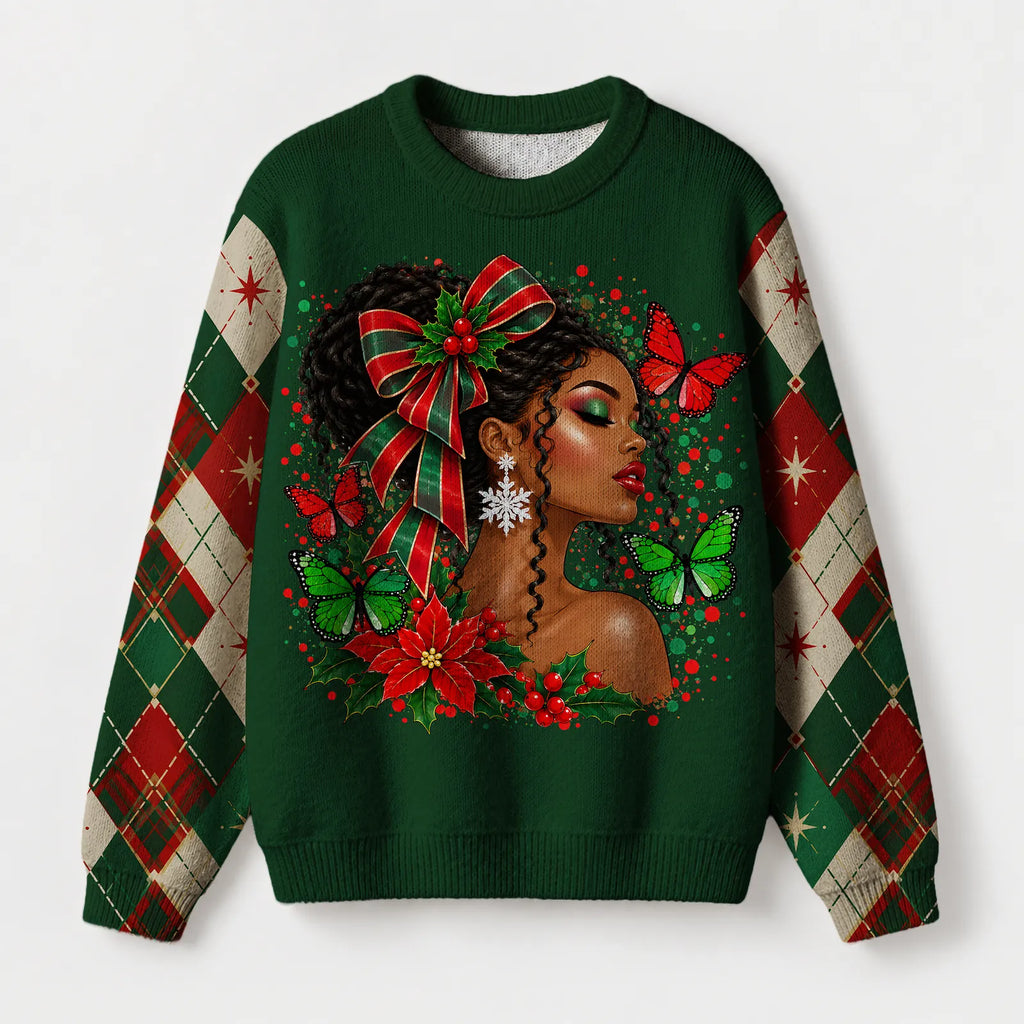 "Kengele" Christmas Sweatshirt — front view