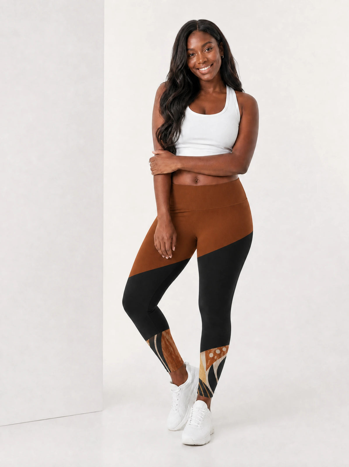 "Kilemba" Leggings — full length on model