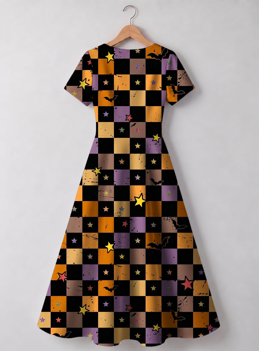 "Kimondo" Halloween Sweetheart Midi Dress