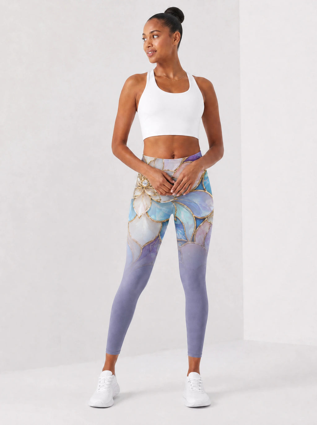"Kioo" Leggings — full length on model
