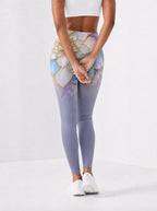 "Kioo" Leggings — back view on model