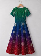 "Kipaji" Sweetheart Midi Dress — back flat
