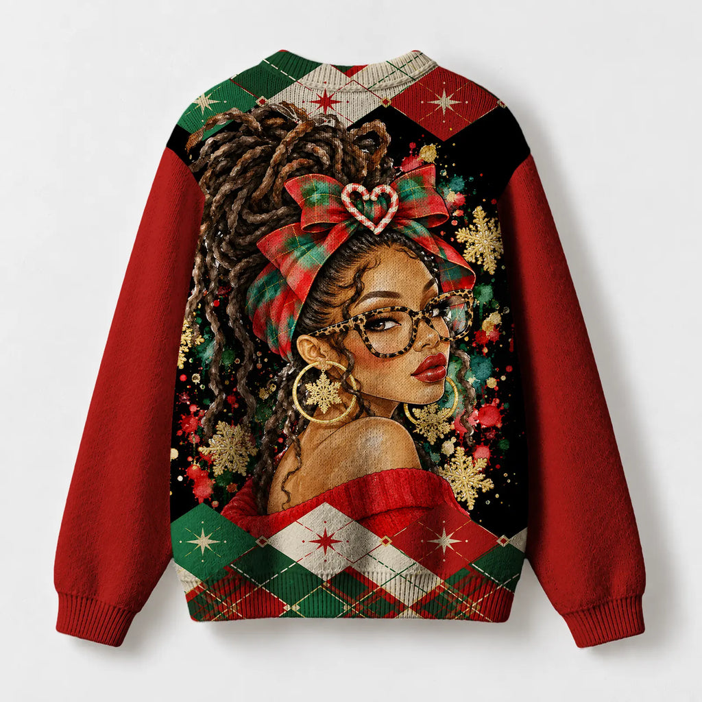 "Kipenzi" Christmas Sweatshirt — back view