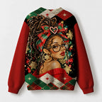 "Kipenzi" Christmas Sweatshirt — back view