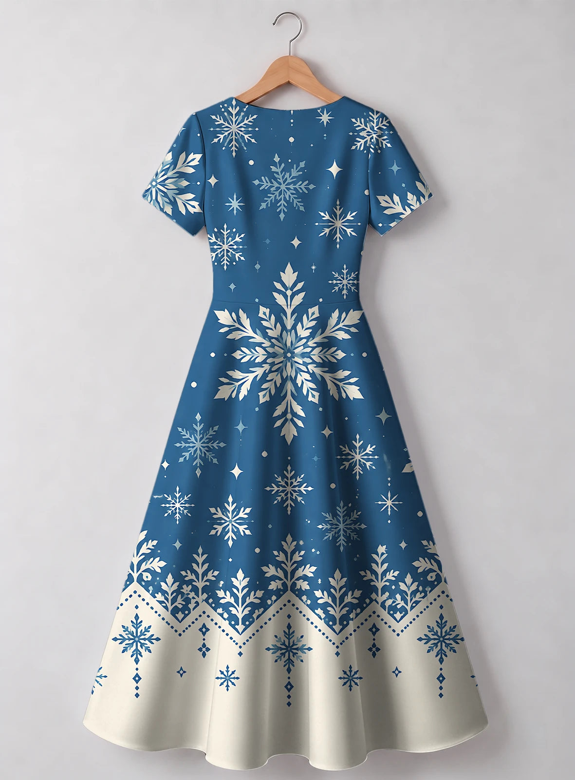 "Kipupwe" Sweetheart Midi Dress — back flat