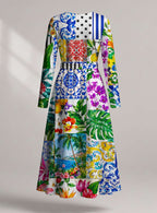 "Kisiwa" Viscose Midi Dress Promo