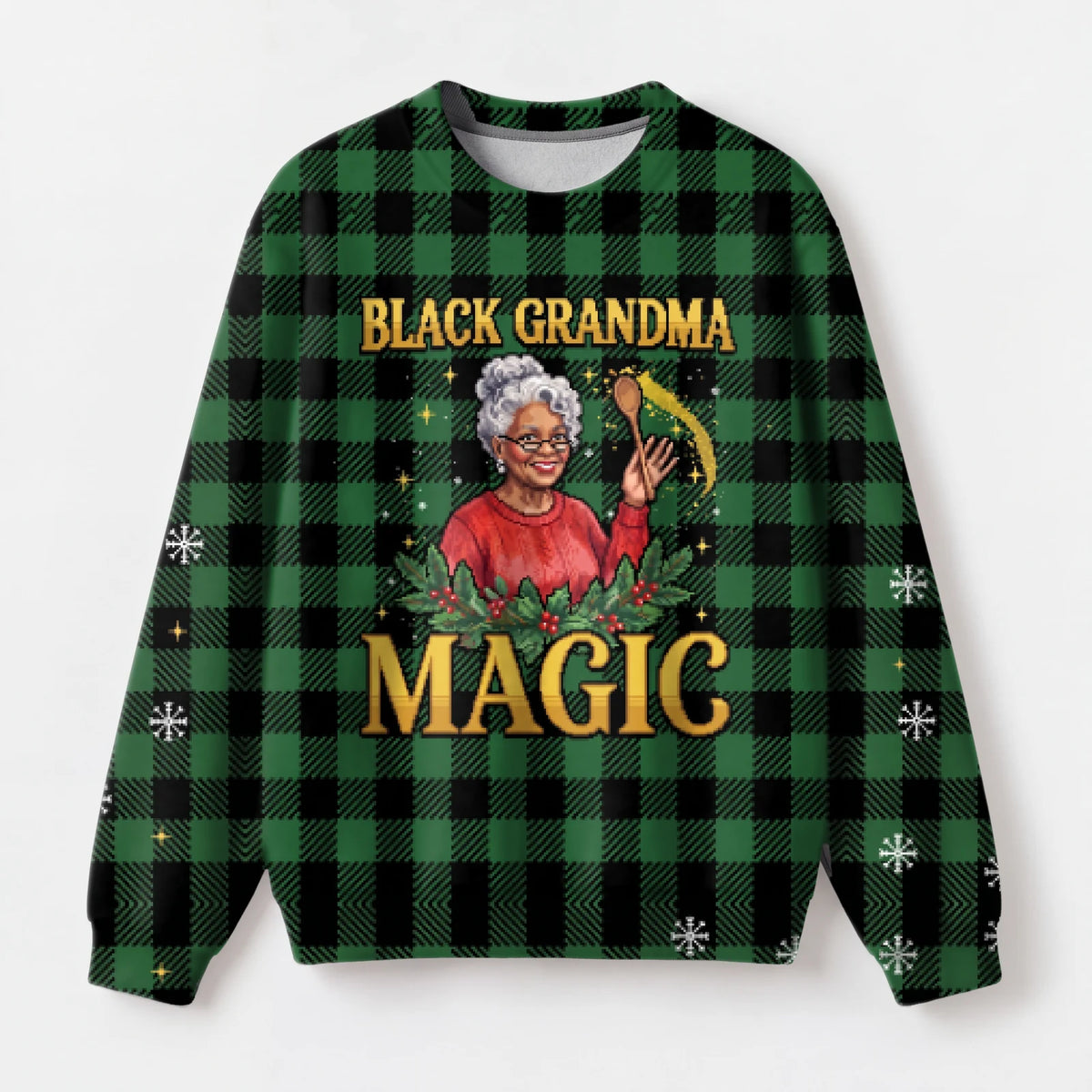 "Kitchen Magic" Christmas Sweatshirt — front view