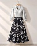 "Kivuli" Long Puff Sleeve Dress Promo