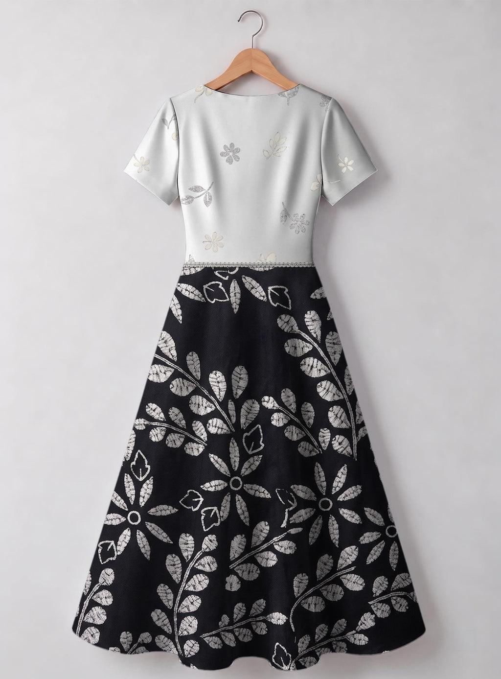 "Kivuli" V Neck Midi Dress