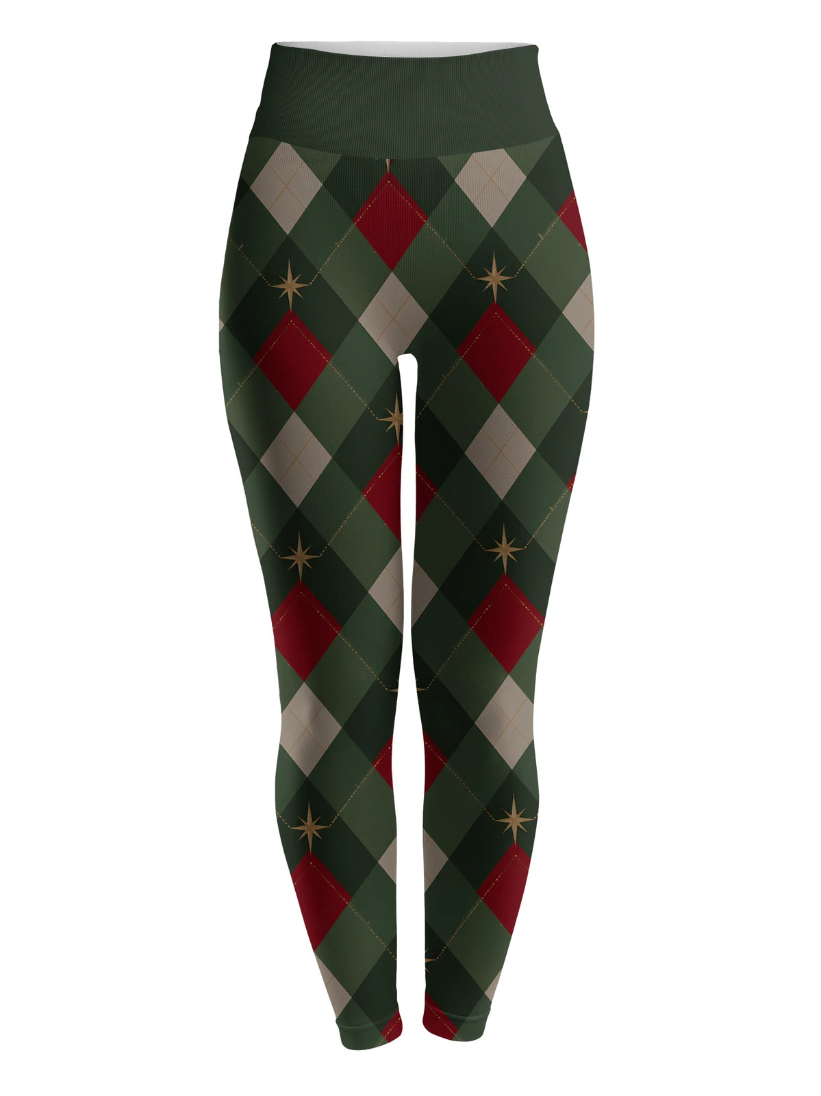 "Kofia" Christmas Leggings — flat