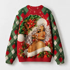 "Kofia" Christmas Sweatshirt — back view