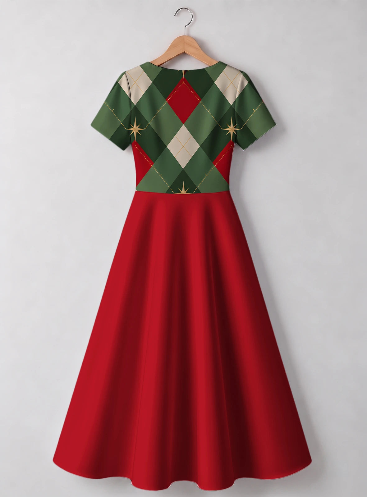 "Kofia" Christmas Sweetheart Midi Dress Promo