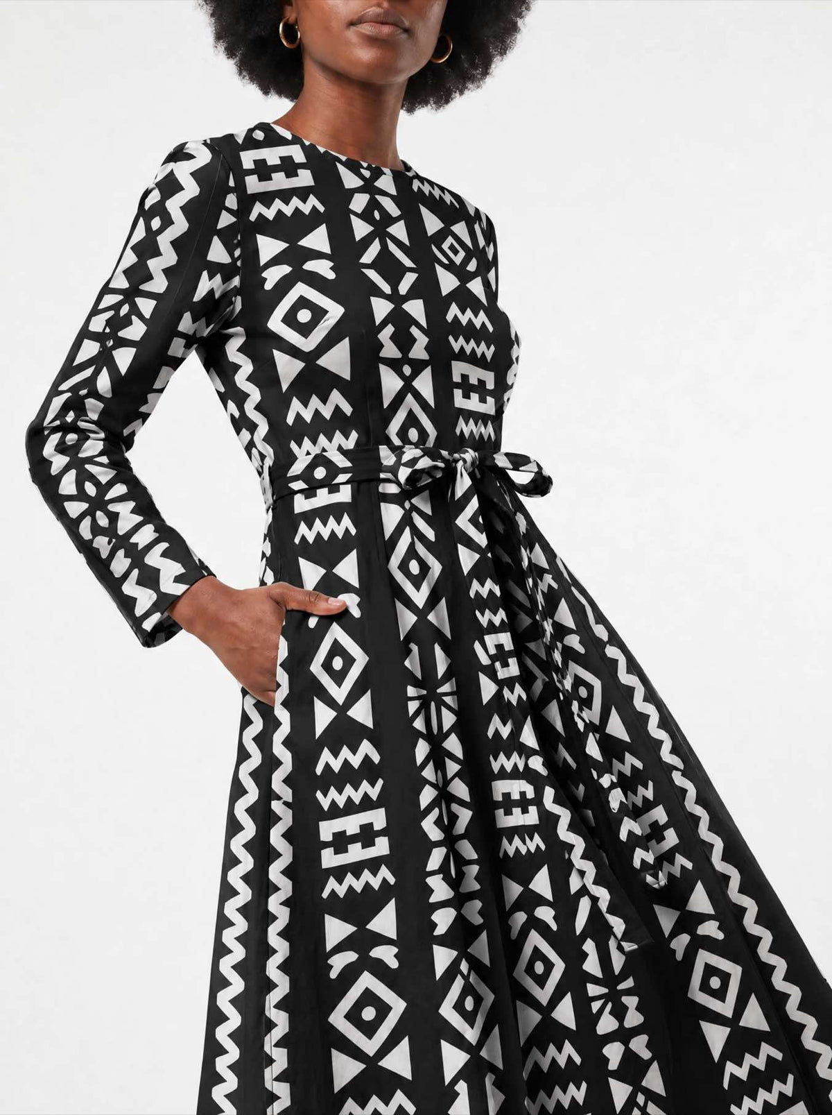 "Kuba" Viscose Midi Dress Promo