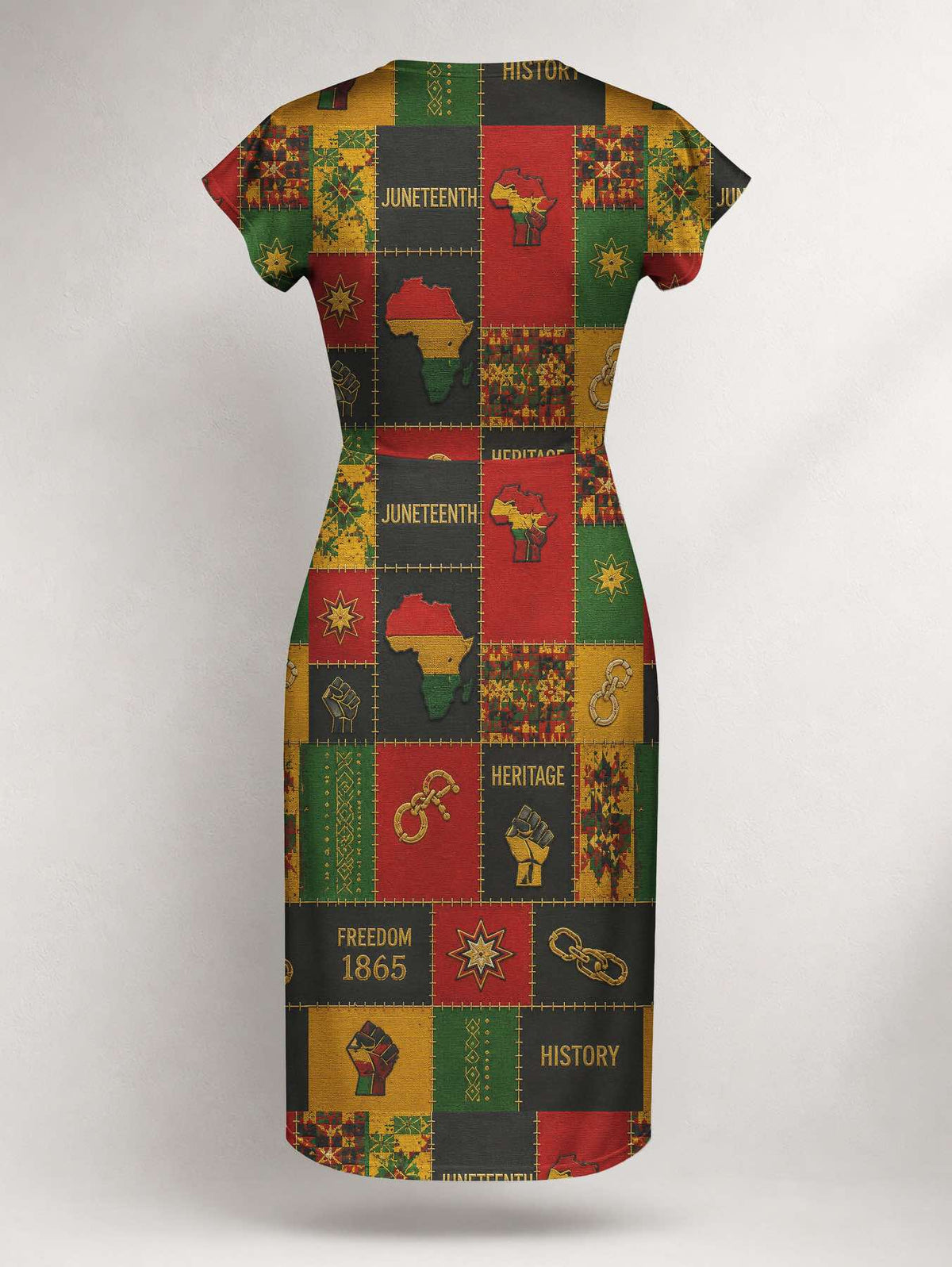 "Kumbuka" Cap Sleeve Midi Dress Promo