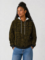 "Lamu" Hoodie — front view on model
