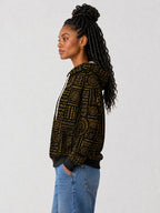 "Lamu" Hoodie — side view on model
