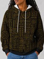 "Lamu" Hoodie — close-up on model