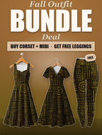 "Lamu" 2 Dresses + Free Leggings