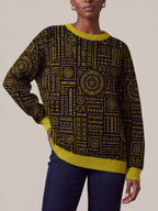 "Lamu" Sweatshirt — styled view on model