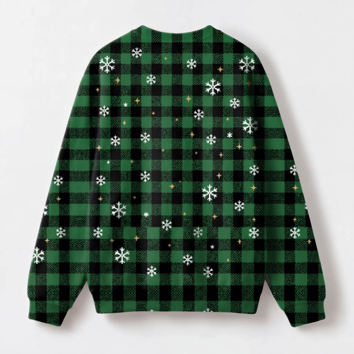 "Leftovers" Christmas Sweatshirt — back view