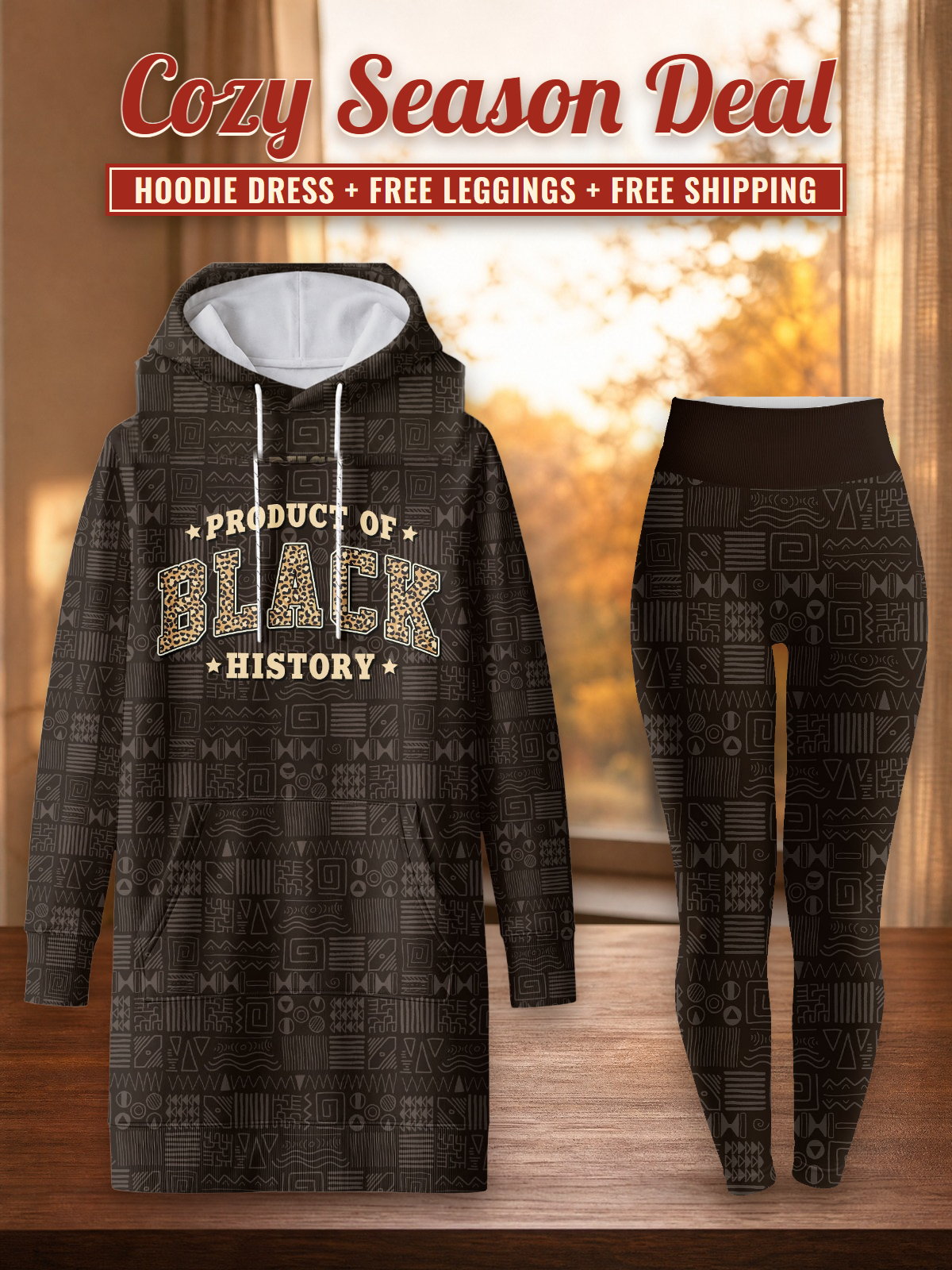 Legacy Hoodie Dress & Leggings Deal – Cozy Season Deal: hoodie dress + free leggings + free shipping