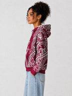 "Lehua" Hoodie — side view on model