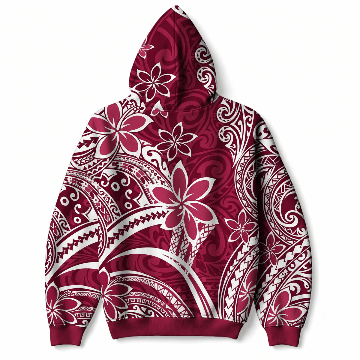 "Lehua" Hoodie — back flat