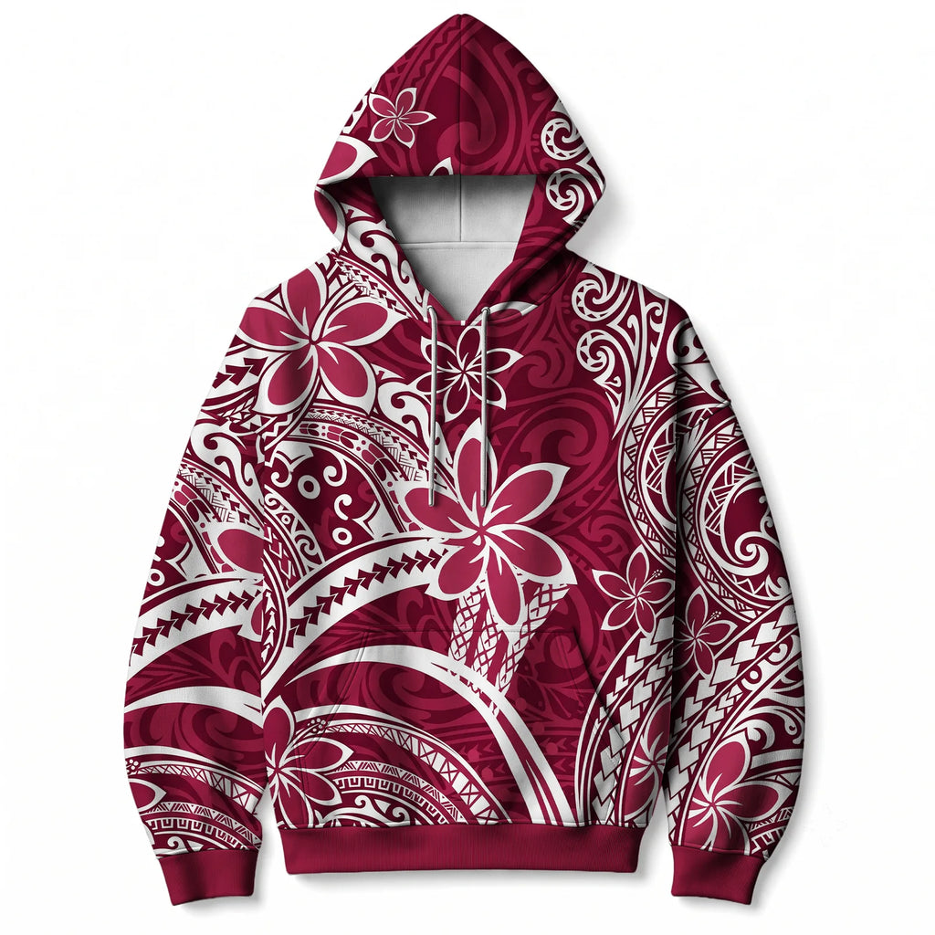 "Lehua" Hoodie — front flat