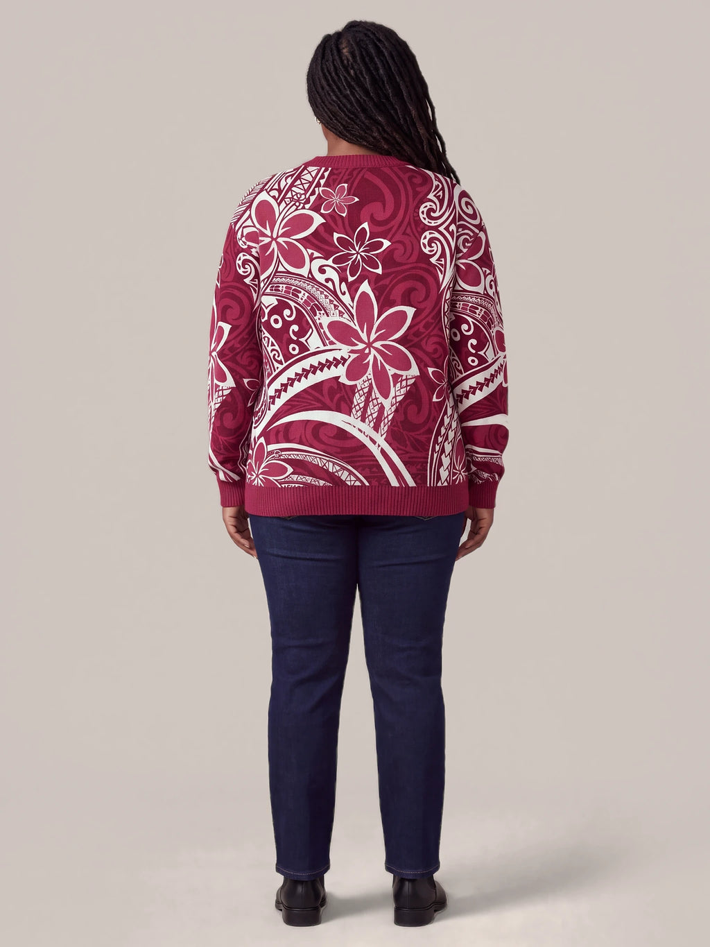 "Lehua" Sweatshirt — back view on model