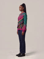 "Lulu" Sweatshirt — side view on model