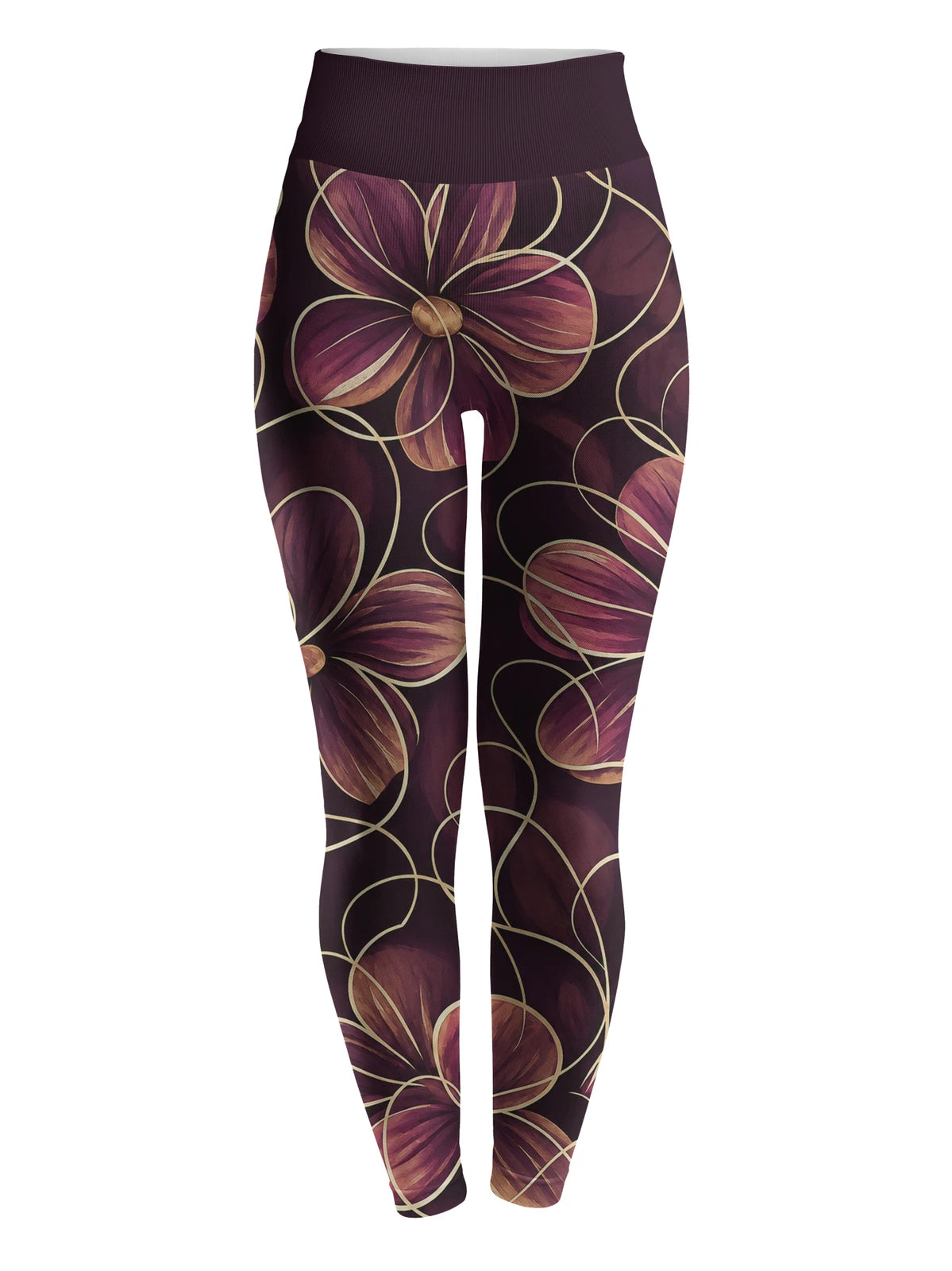 "Machipuko" Leggings — flat