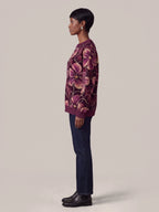 "Machipuko" Sweatshirt — side view on model