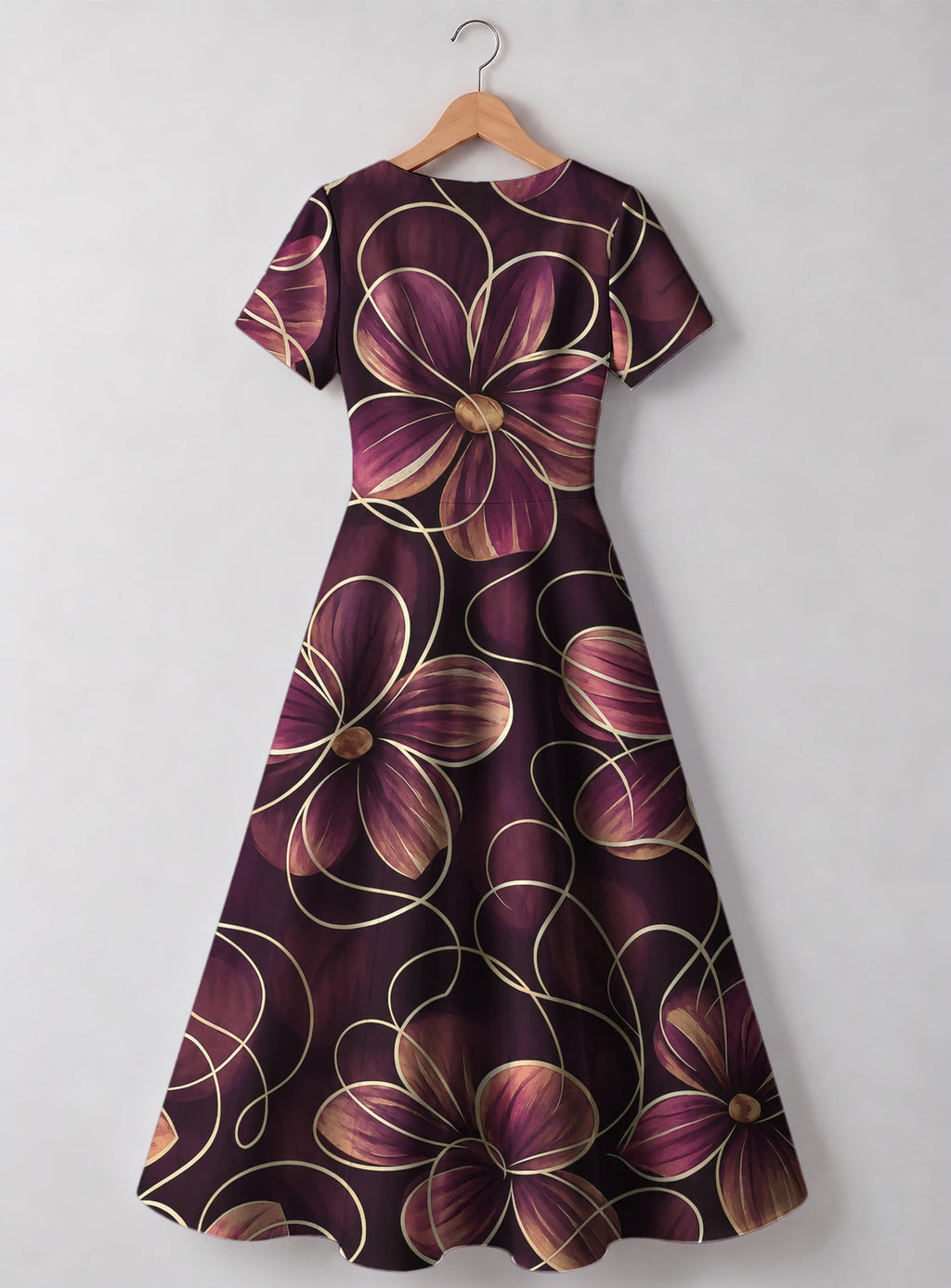 "Machipuko" Sweetheart Midi Dress Promo