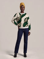 "Maile" Sweatshirt — front view on model
