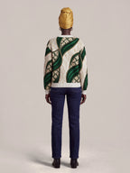 "Maile" Sweatshirt — back view on model