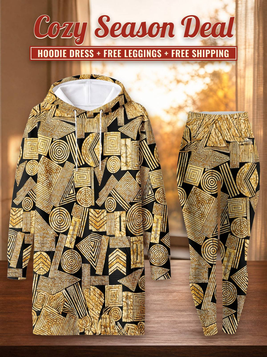 Mansa hoodie dress and leggings, photo 1