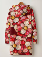 "Mapenzi" Hoodie Dress — back flat