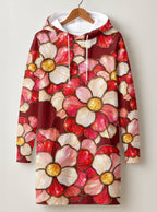 "Mapenzi" Hoodie Dress — front flat