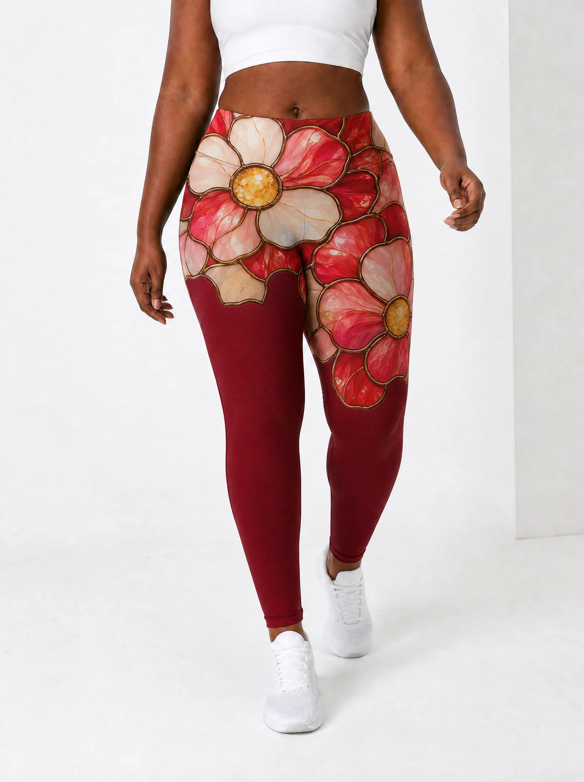 "Mapenzi" Leggings — front view on model