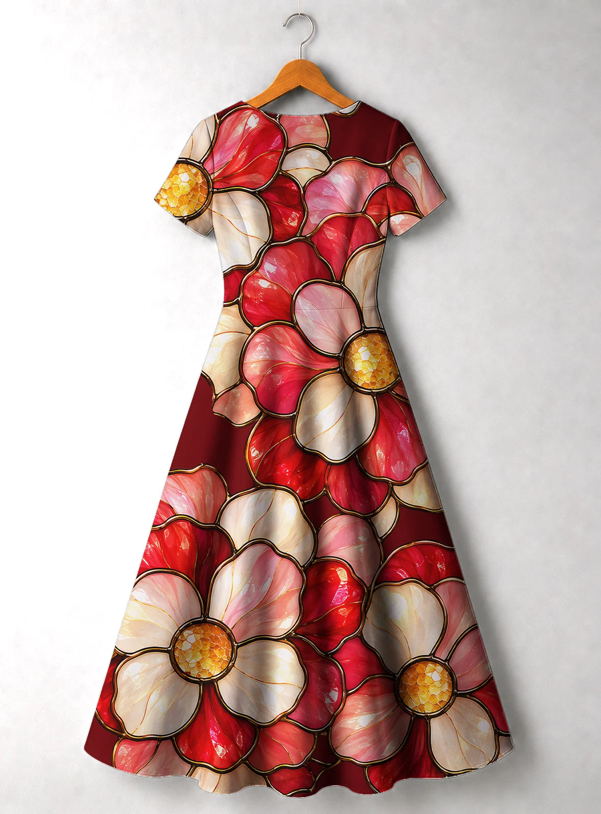 "Mapenzi" V Neck Midi Dress Promo