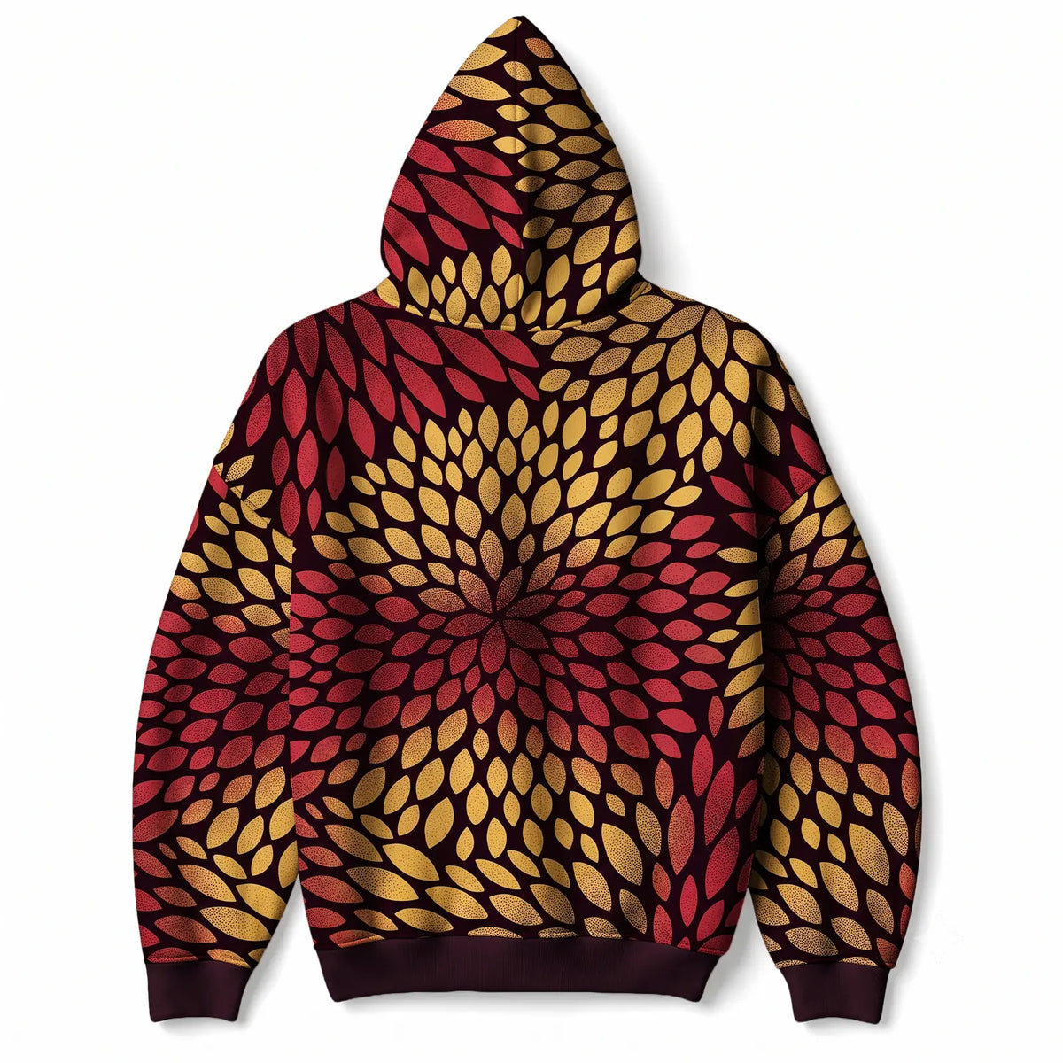 "Mavuno" Hoodie — back flat