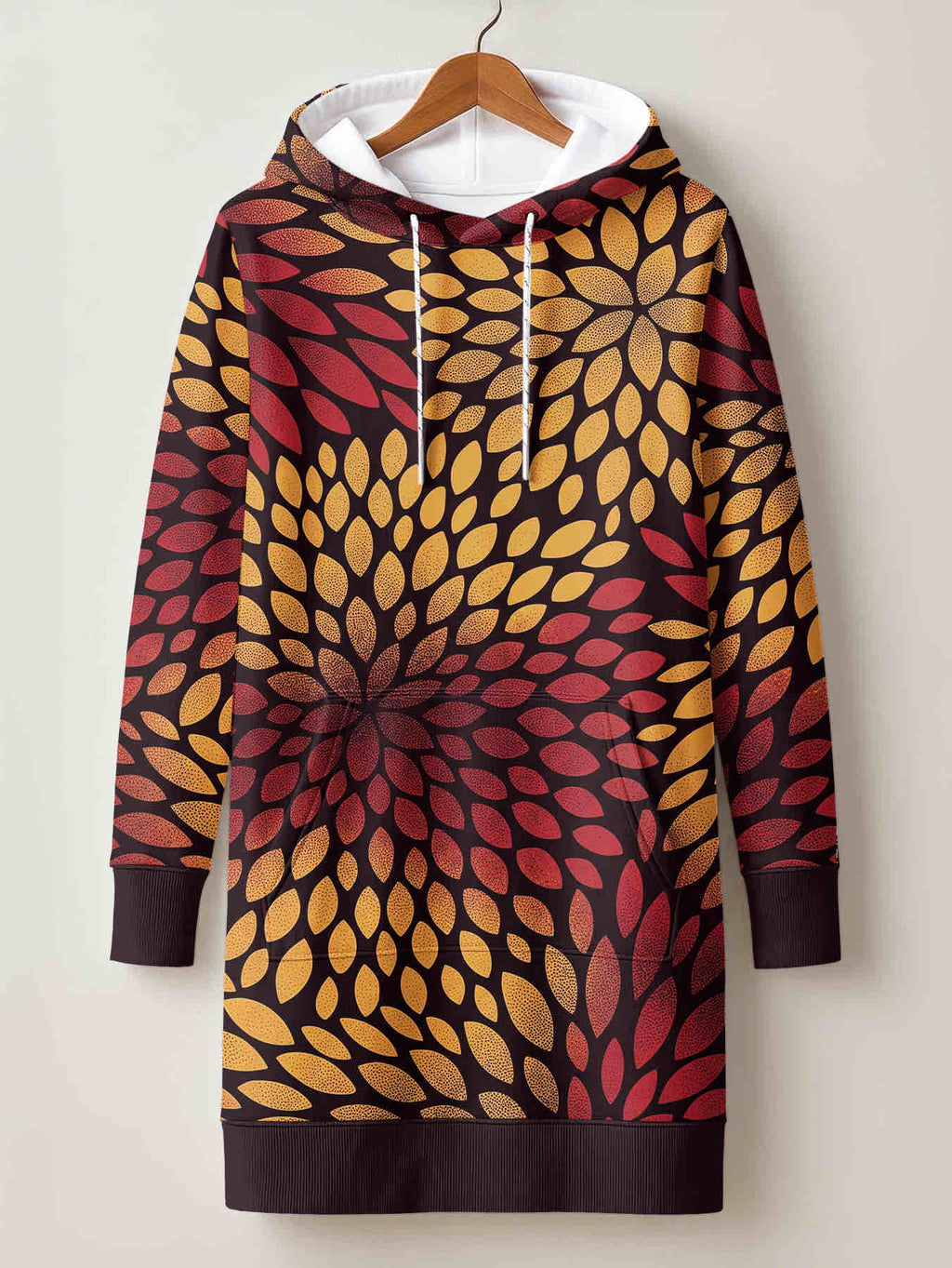 "Mavuno" Hoodie Dress