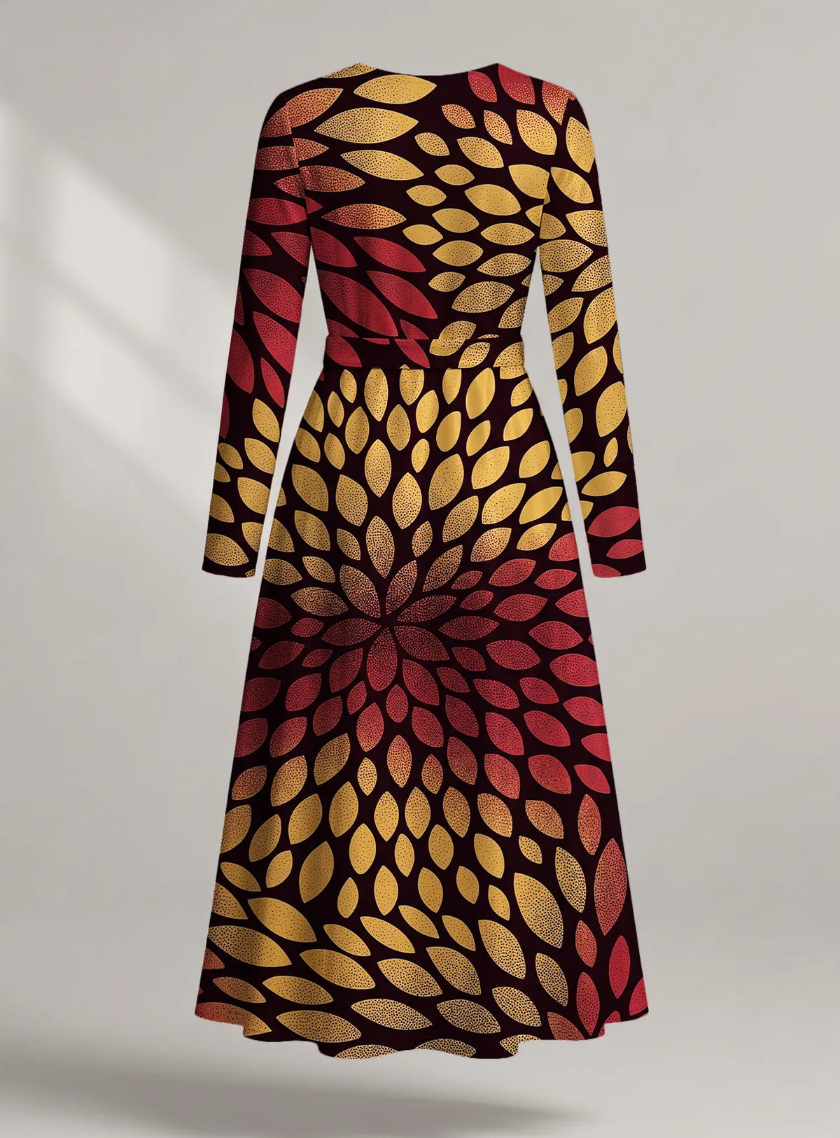 "Mavuno" Long Sleeve Midaxi Dress Promo