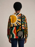 "Mawio" Sweatshirt — back view on model