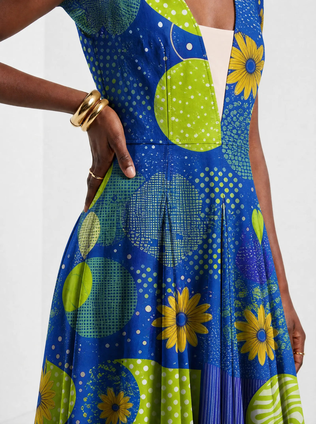 "Mchezo" Short Sleeve Maxi Dress — back