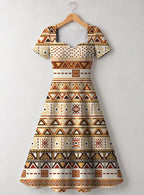 "Mdalasini" Sweetheart Midi Dress Promo