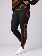 "Mduara" Leggings — front view on model